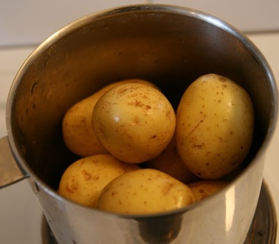 Kokt potatis